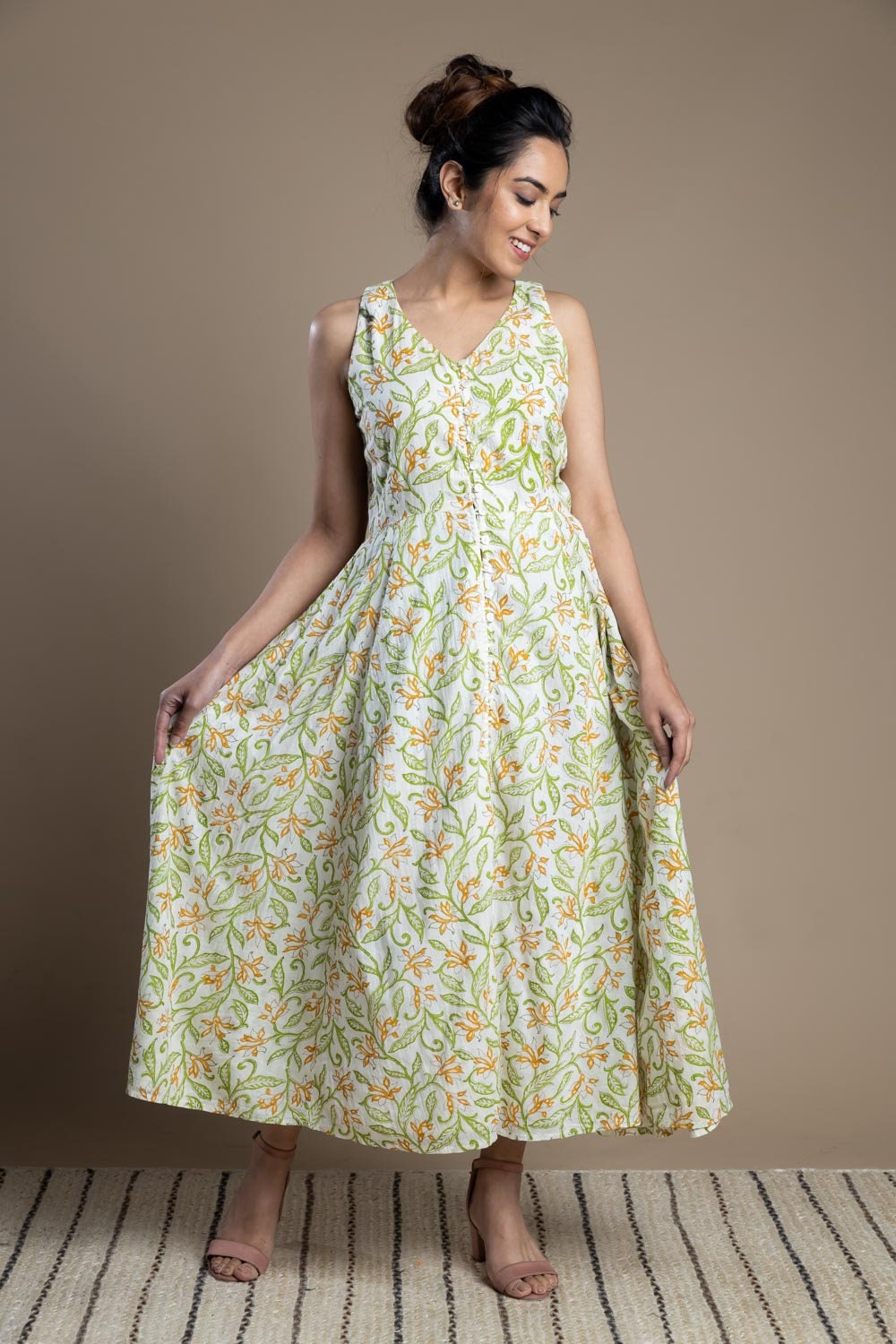Indian cotton dresses plus size online