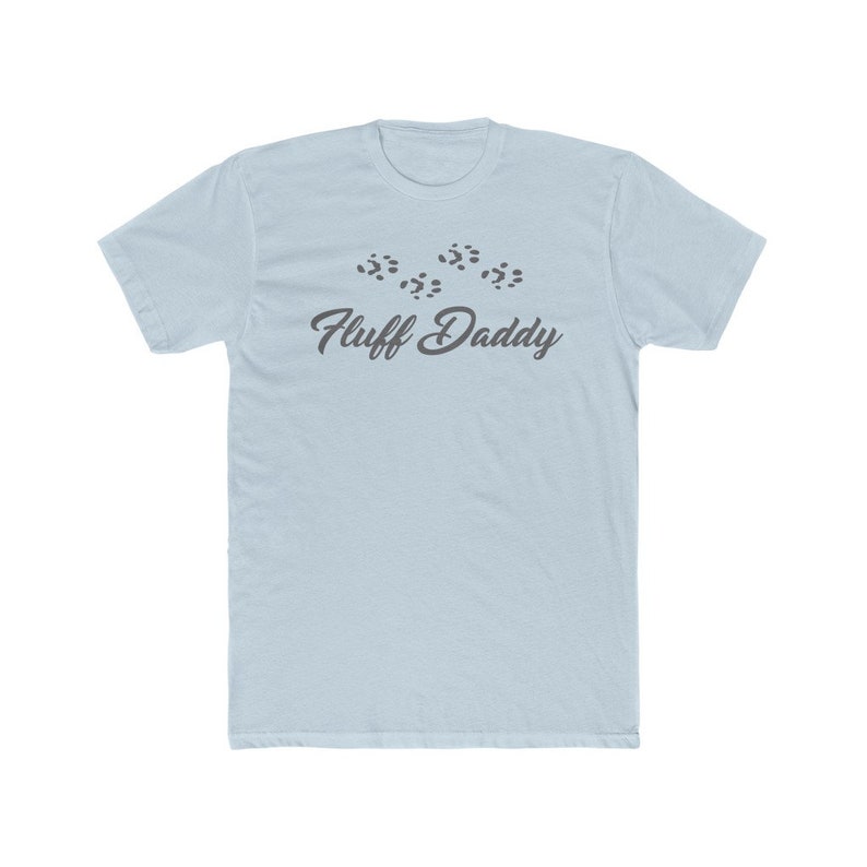 Fluff Daddy Graphic T Shirt, Crew Neck Short Sleeve Tees for Ferret Dad, Sleeveless Men's Summer Clothing, Gift for Him / Her image 9
