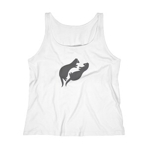 Ferretocracy Play Time Relaxed Jersey Tank Top, Ferret Printed Sweatshirt for Him/Her, Workout / Muscle Tops for Men and Women image 9