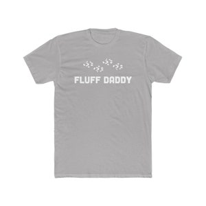 Printed Fluff Daddy Shirt, Crew Neck Sleeveless Men's Cotton T Shirt for Ferret Dad, Gift for Dad, Feel Pleasure Shirt for Him / Her image 3