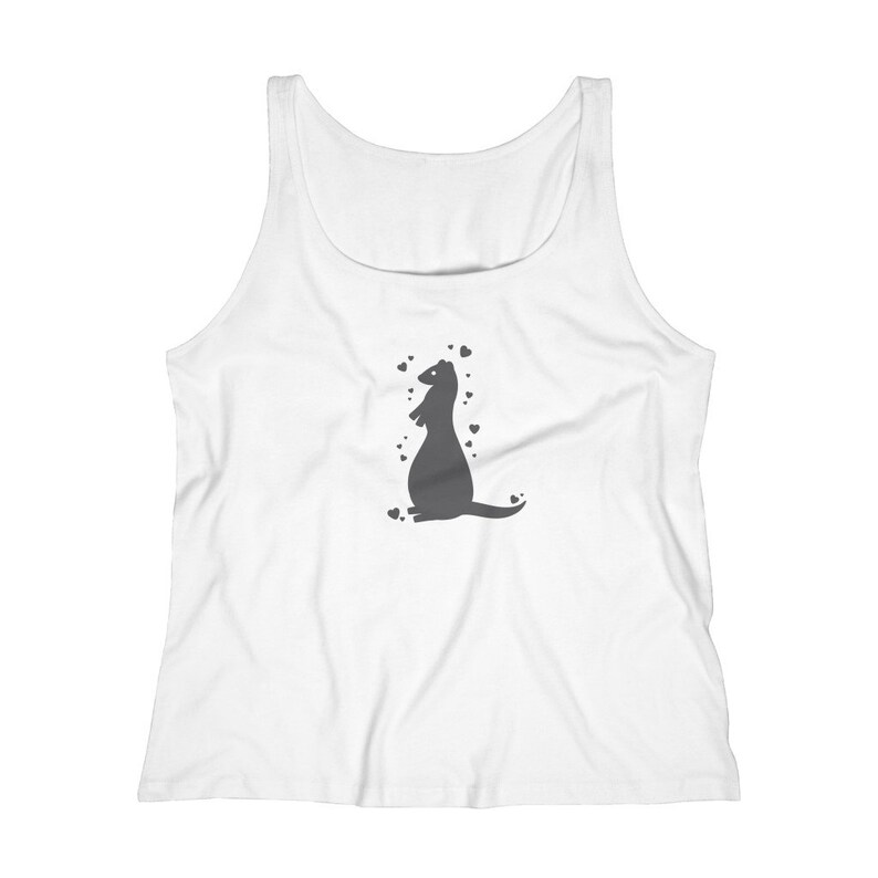 Ferretocracy Fluff Love Relaxed Jersey Tank Top, Sleeveless Tank Top for Workout, Unisex Shirt for Him / Her, Summer Outfits image 9