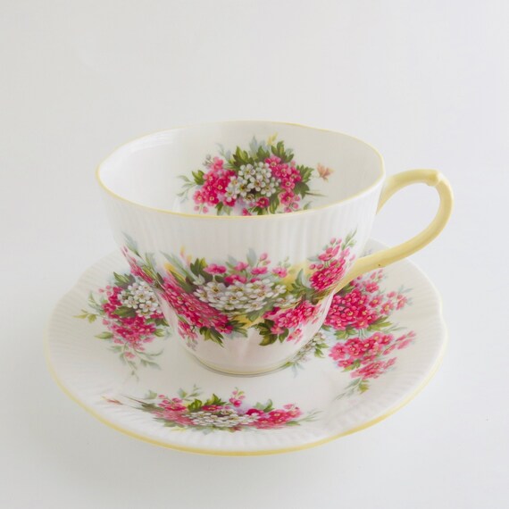 Royal Albert Hawthorn Tea Cup and Saucer from the Blossom Time Etsy