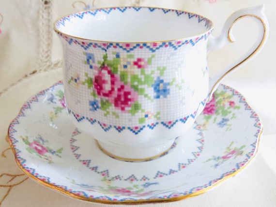 Royal albert petit point china top