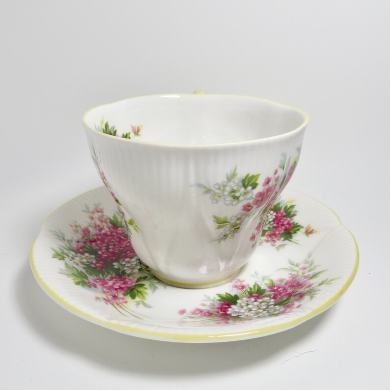 Royal Albert Hawthorn Tea Cup and Saucer from the Blossom Time Etsy