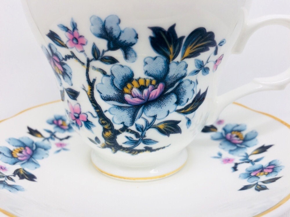 Sadler Wellington Tea Cup and Saucer Vintage Fine Bone China Etsy UK