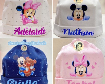 personalized hat and bib