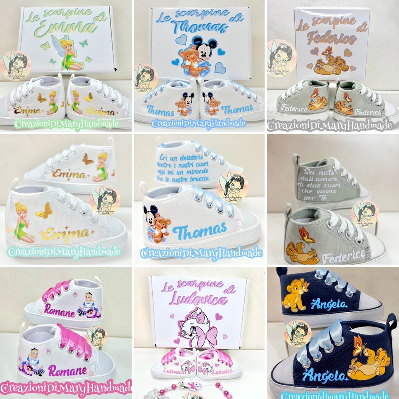 personalized baby shoes image 8