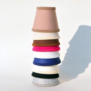 Clip-On Lampshade: 5.5&#39;&#39; Mini Shade with Elegant Gimp Trim