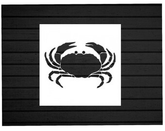 Crab stencil | Etsy