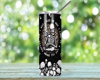 Coffee Lovers 20 oz Skinny Tumbler