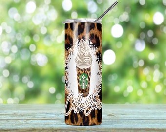 Coffee Lovers 20 oz Skinny Tumbler