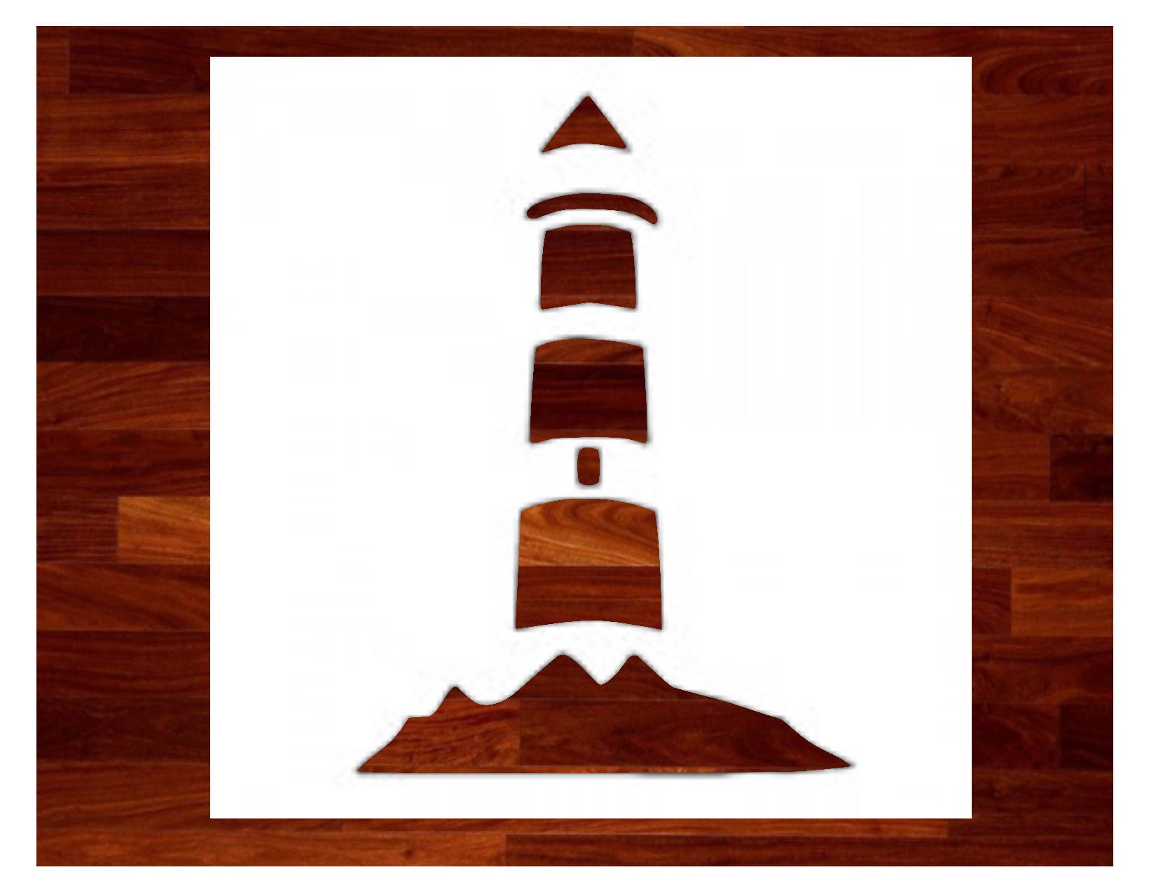 Lighthouse Custom Stencil | Etsy