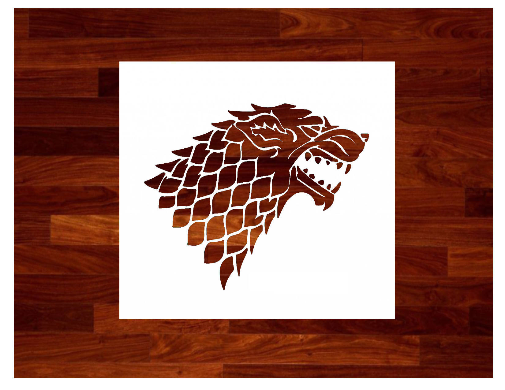 11 Game of Thrones House Stark Stencil | Etsy