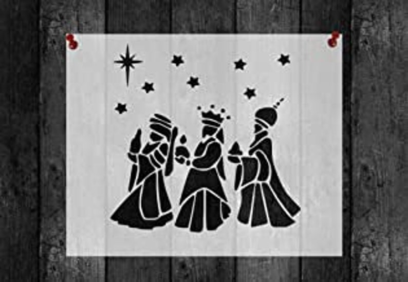 3 Wise Men Custom Stencil | Etsy