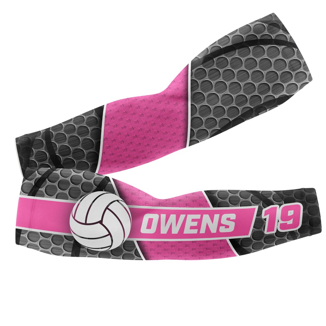 Predesigned Volleyball Arm Sleeve choose Color and Add Your Name