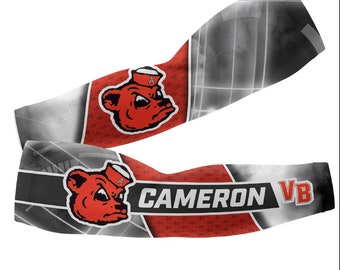 Pre-Designed - VB Bears Arm Sleeve (Add Your Name & Number)