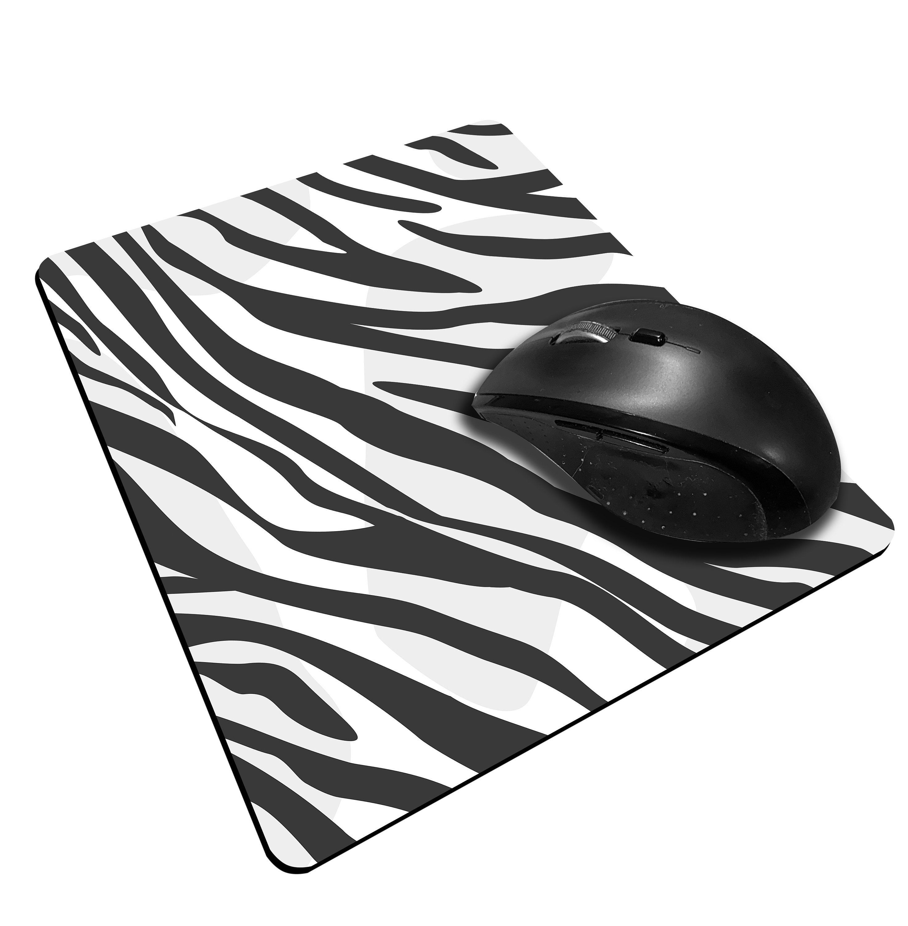 Zebra Print Sublimated Mouse Pad