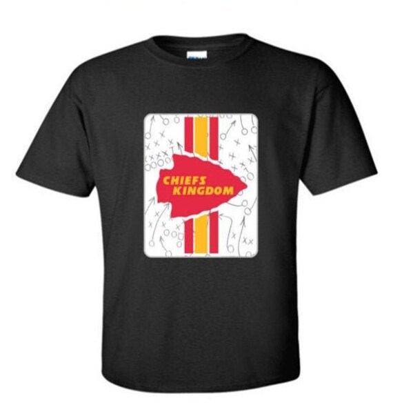 black kansas city chiefs shirt