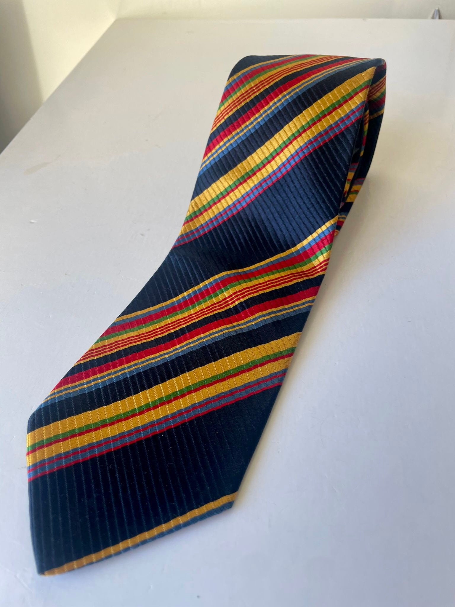 Yves Saint Laurent Silk Tie Vintage - Etsy