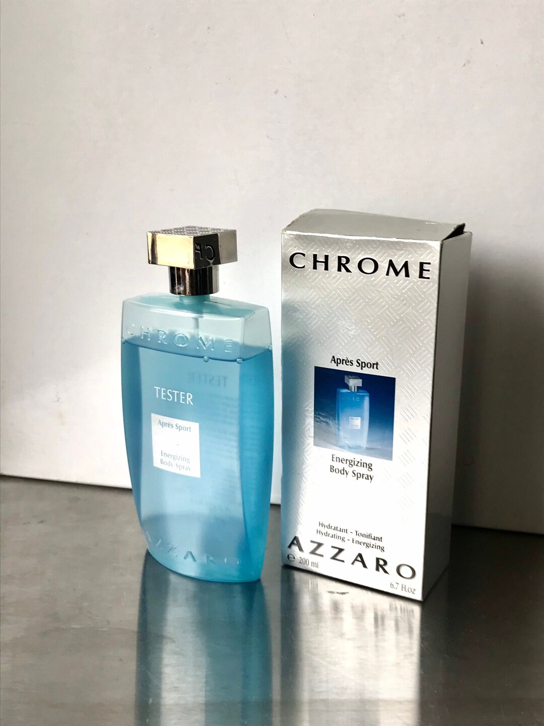 CHROME by AZZARO Vintage 200 Ml Discountinued Etsy