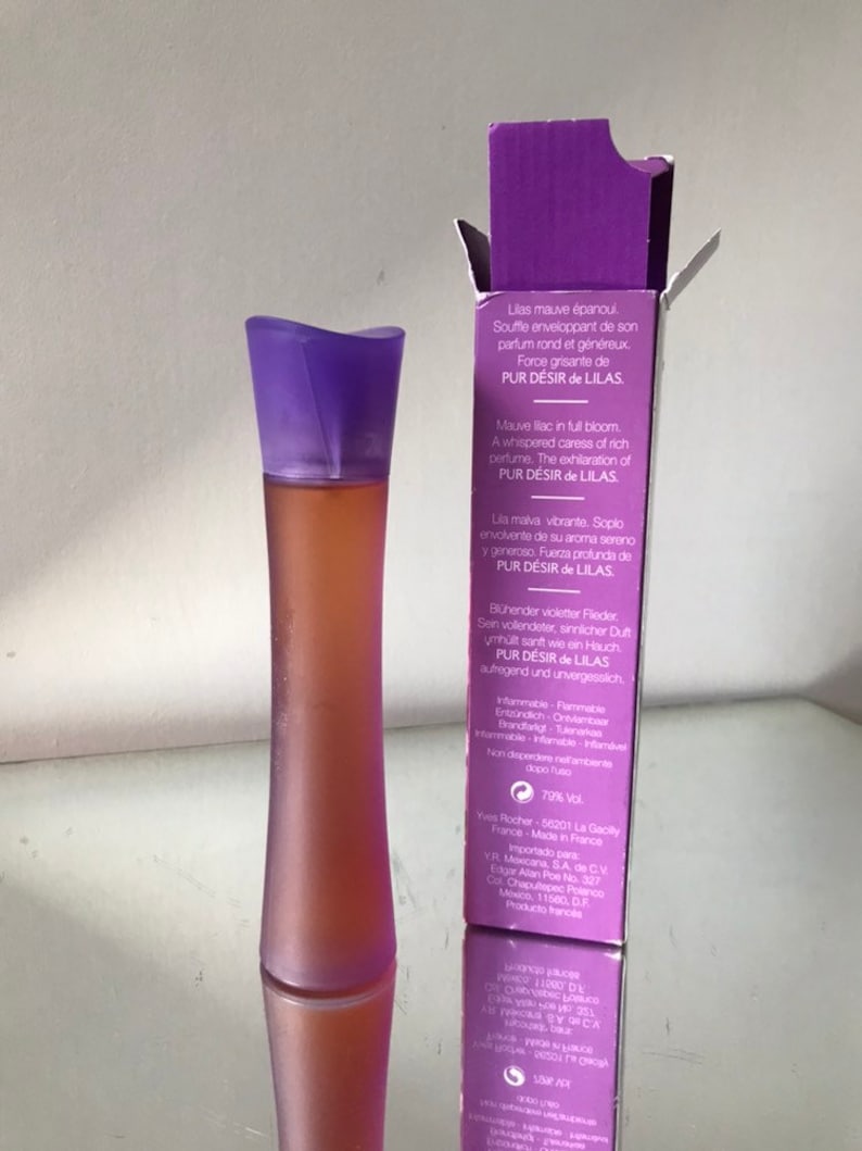 PUR DESIR de LILAS by Yves Rocher Eau de toilette spray Etsy