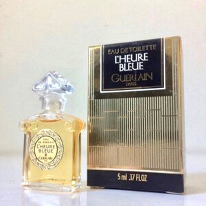 LHEURE BLEUE by Guerlain Vintage Miniature 5 Ml 