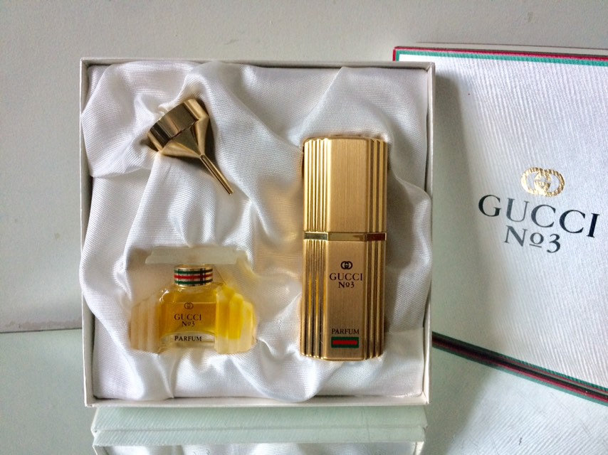 GUCCI No. 3 Parfum & Refillable Metal Canister Box - Etsy Sweden