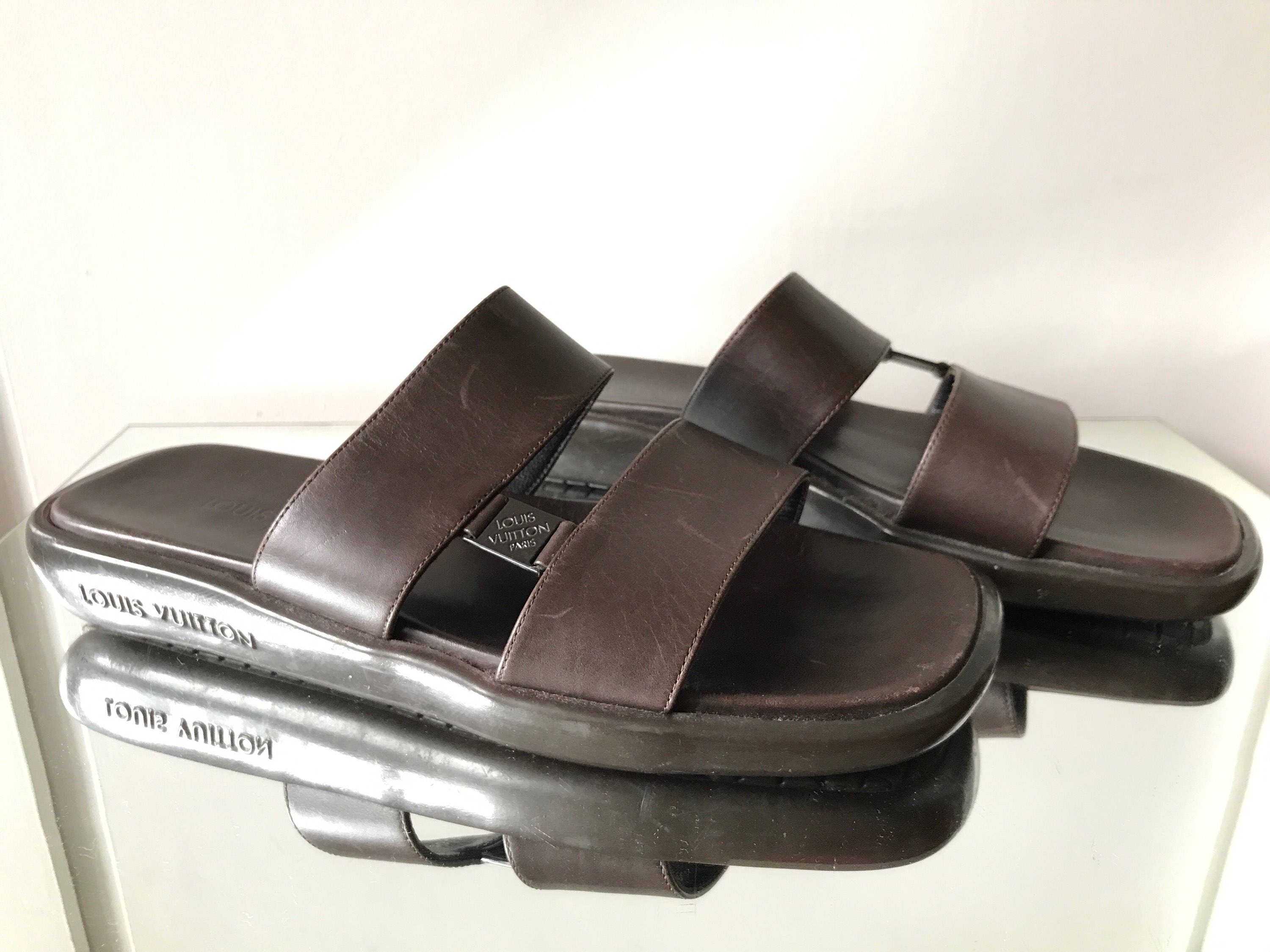 Louis Vuitton Leather Sandals for Men