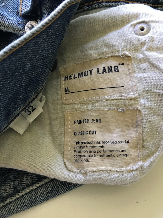 vintage helmut lang jeans