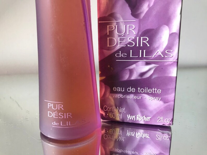 PUR DESIR de LILAS by Yves Rocher Eau de toilette spray Etsy