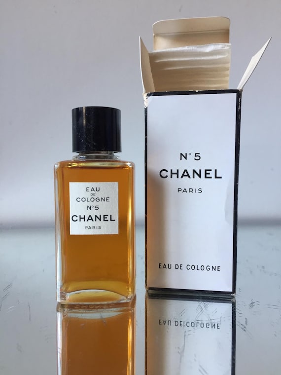 Chanel No 5 Eau De Cologne Vintage Etsy