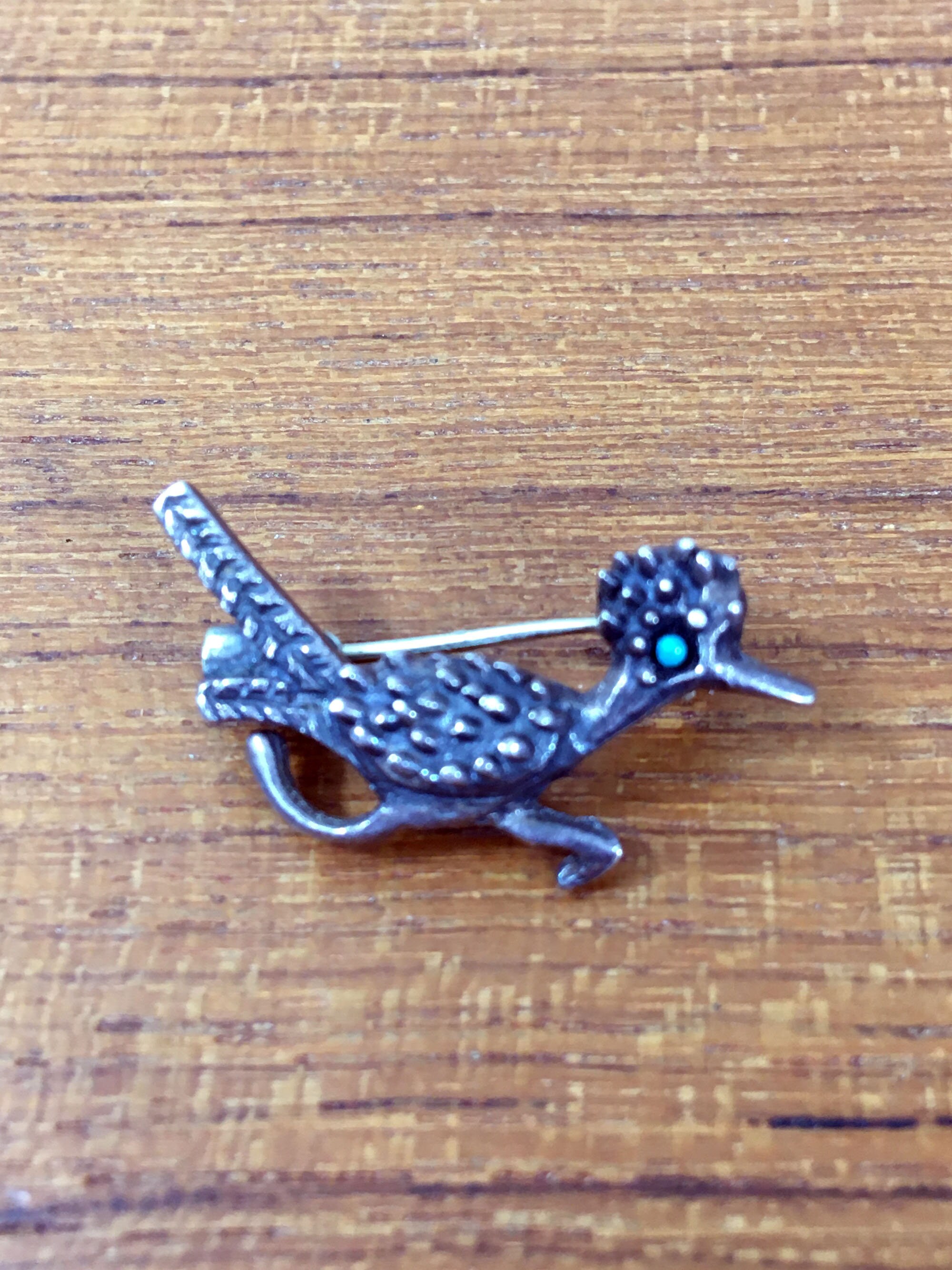 50% OFF 以上 - レディース福袋 ヴィンテージ シルバー ロード ランナー ブローチ / ターコイズ アクセサリー