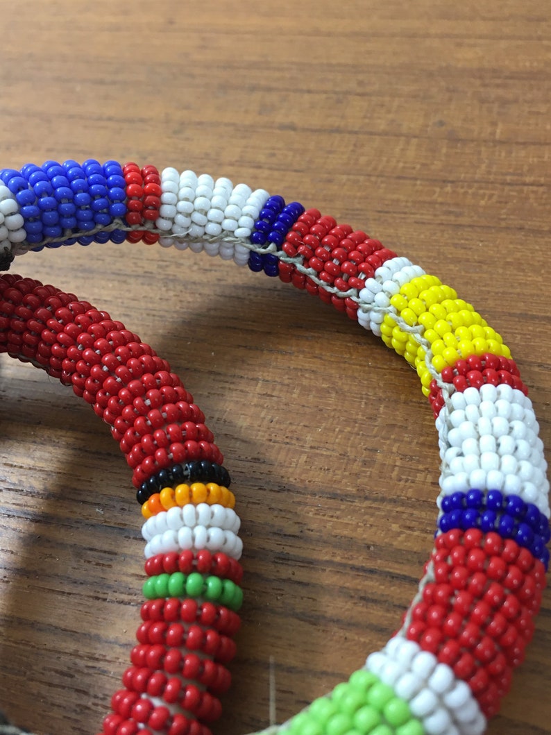 Masai Beaded Bracelets / African Beaded Bracelet Kenya Etsy