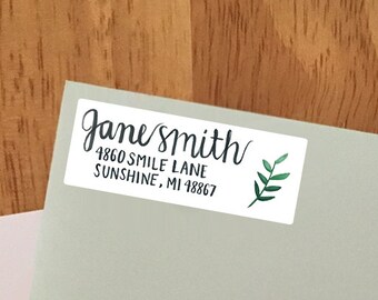 Personalized Return Address Labels