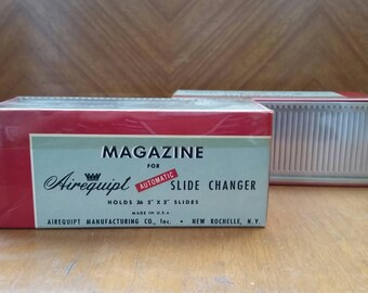 Vintage 1960s Automatic Slide Changer Photography Camera Slides