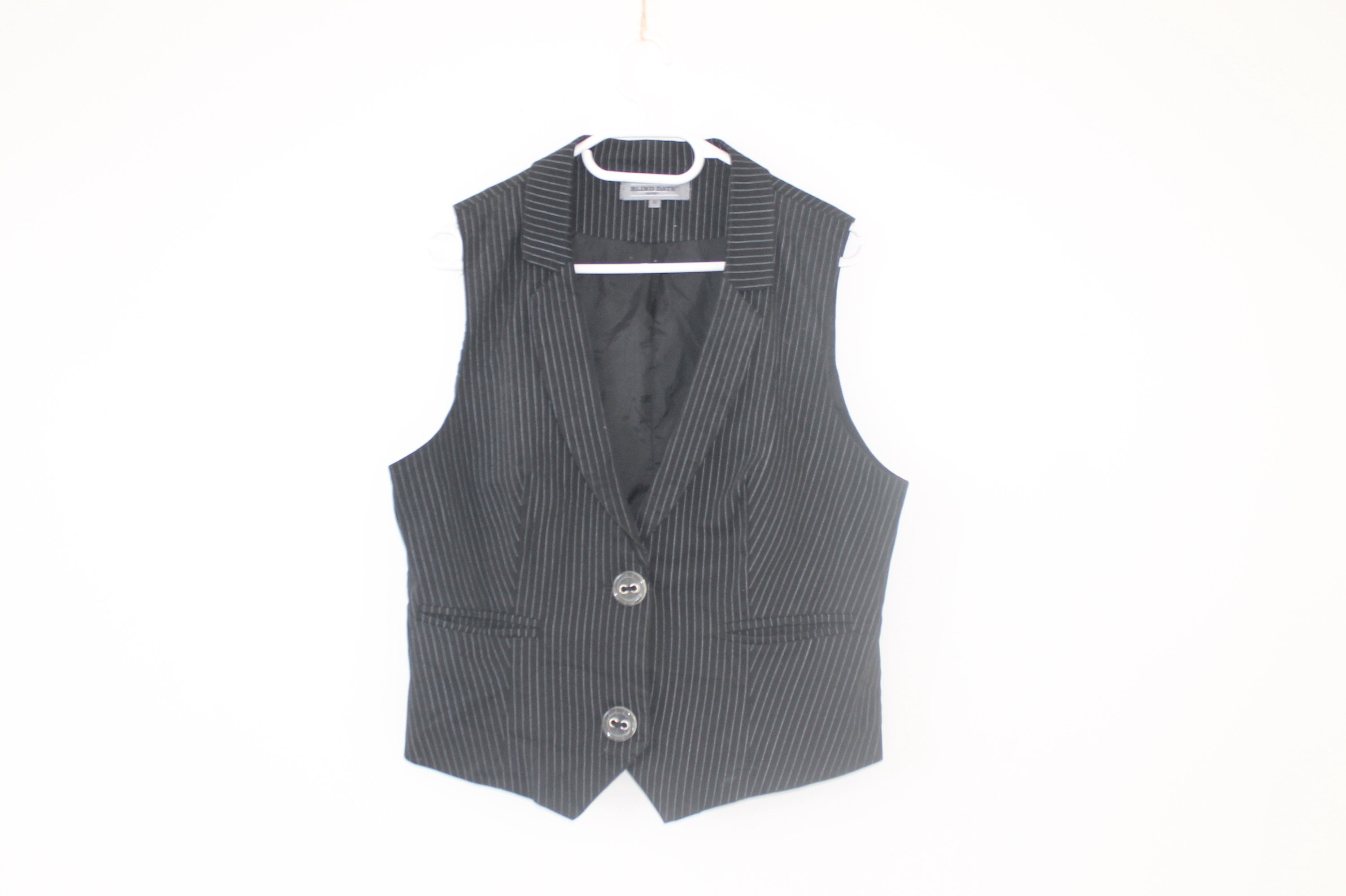 striped vest