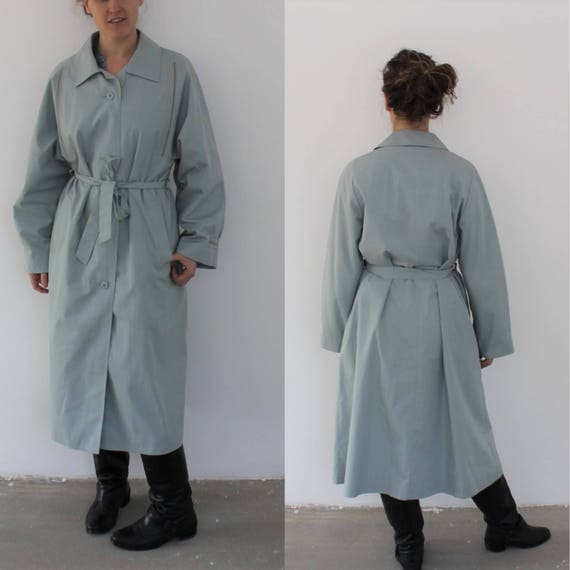 baby blue duster jacket