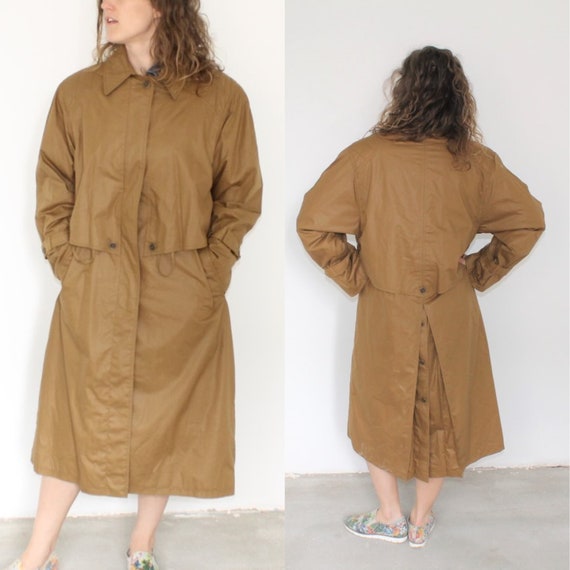 baggy trench coat