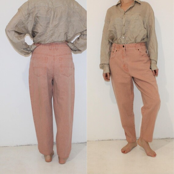 light pink mom jeans