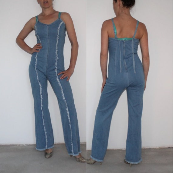 90s denim dungarees