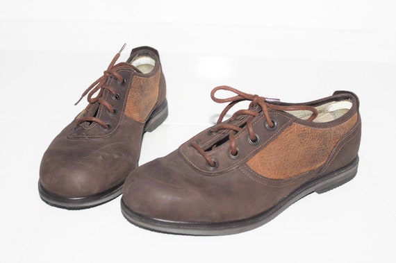 paperback Antipoison achterlijk persoon US Men 85 Platform Work Shoes for Men 80s Vintage Footwear - Etsy