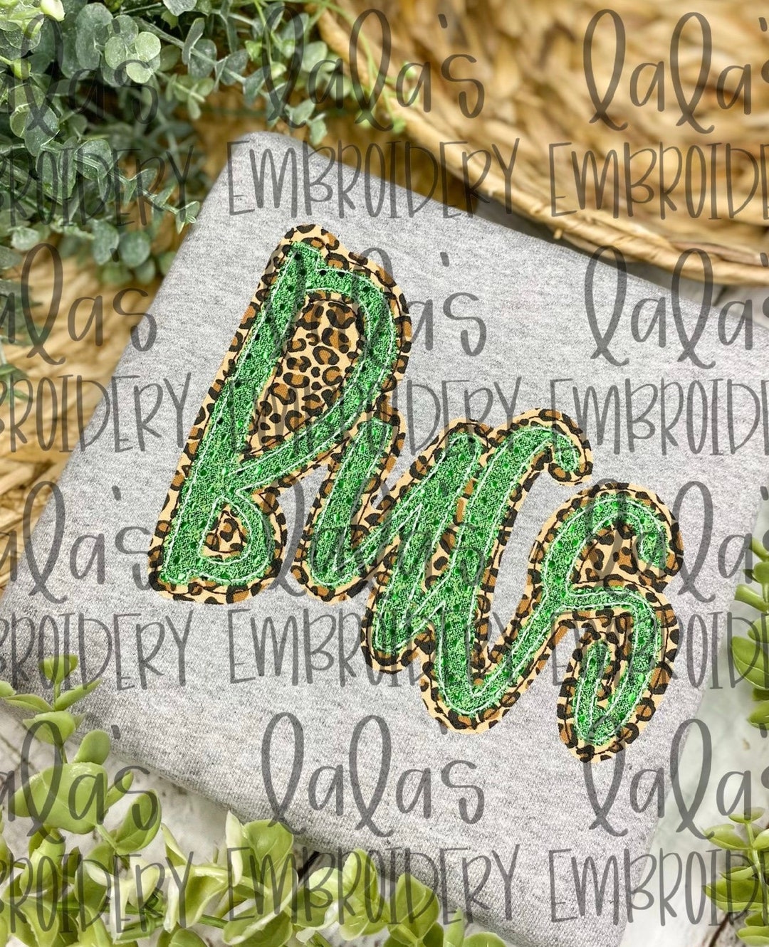 BUCS Double Stack Applique Design - Hand Lettered Design ** Instant ...