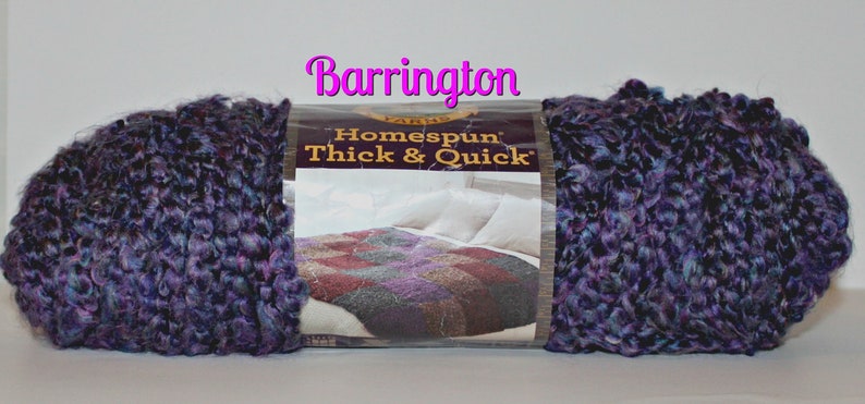 Perfect for making things for baby hats and more hats blankets Bright Colors accessories Homespun Thick /& Quick by Lion Brand toys