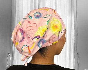 CASQUETTES DE GOMMAGE DE FIV, travail et accouchement, casquette chirurgicale de gynécologue obstétricale, bonnets de gommage pour femmes, cadeau pour obstétricien, cadeaux d'infirmière de fertilité