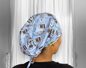 Gorros quirúrgicos con el ABC de la anestesia, gorro quirúrgico de anestesia, bonito gorro quirúrgico, regalo de graduación de anestesiólogo, regalo médico