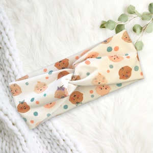 BABIES- Headband with button, Labor and delivery nurse headband, cute headband, gifts for ob gyn, twist headband, midwife, headband