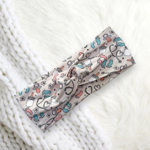 Labor and Delivery headband, OBGYN Surgical stretchy headband, Midwife, L&D Nurse, NICU nurse gift, pacifier,