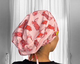 Cowboy boots Scrub Caps for women, cowgirl Surgical cap, disco ball, country music lover Scrub hats, new nurse gift, western, valentines