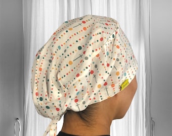 ROZENKRAAL - scrubmutsen, religieuze chirurgische pet, scrubmutsen voor vrouwen, Spaanse scrubmuts, Filipijns, katholiek verpleegstercadeau, Mexicaans,