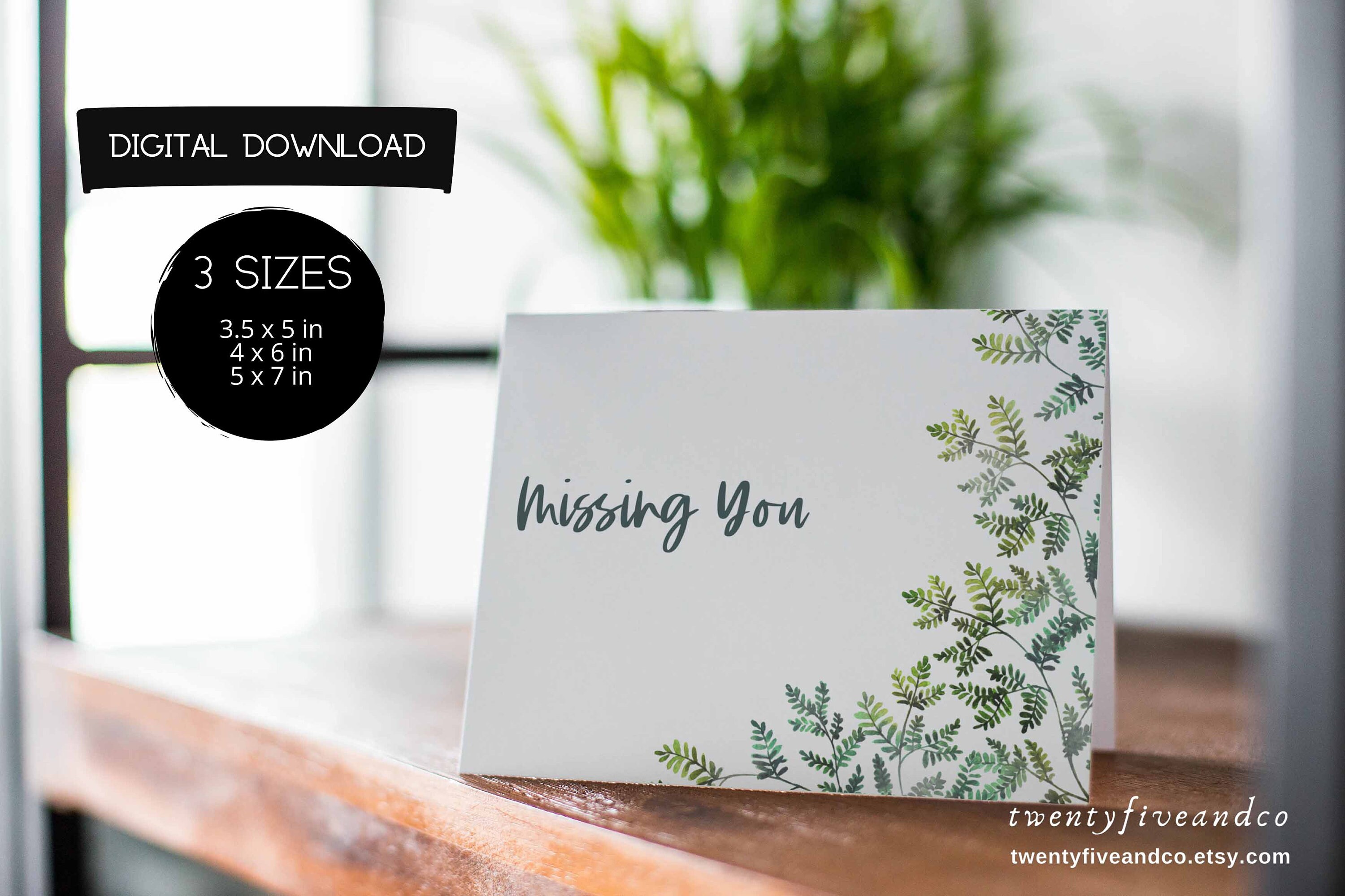 Card Mockup Open, 4x6 Greeting Card Front and Back Mockup for